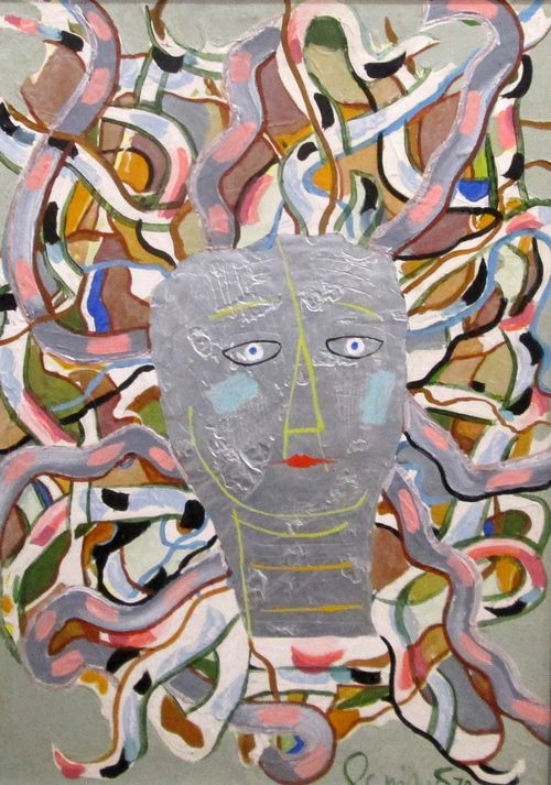 Image - Liudmyla Yastreb: Gorgon-Medusa (1979).